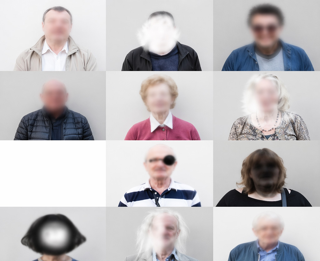 Simulazione visiva di un soggetto ipovedente con varie patologie